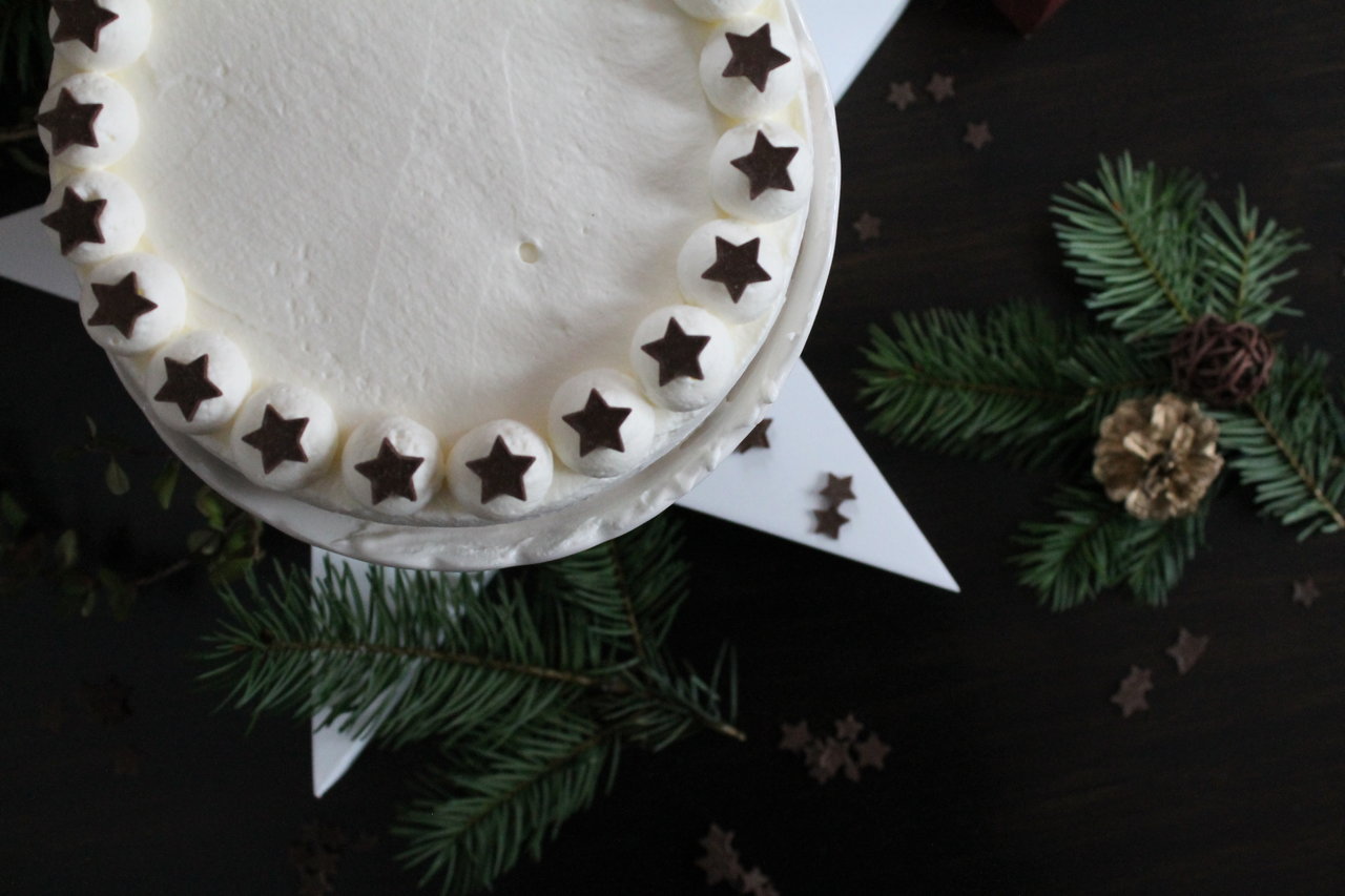 Weihnachtsbäckerei: Kleines Adventstörtchen | cuplovecake