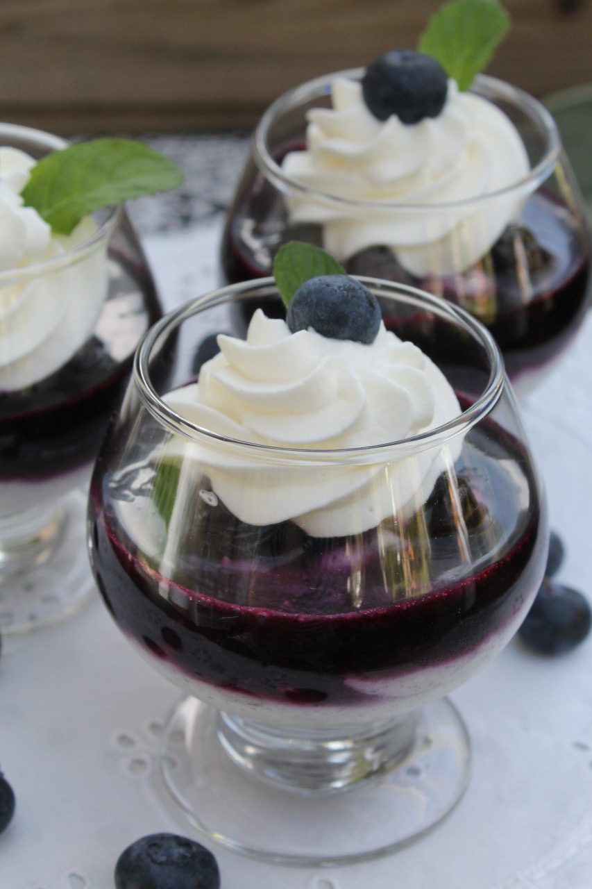 Blaubeer-Mascarpone-Oreo Dessert | cuplovecake